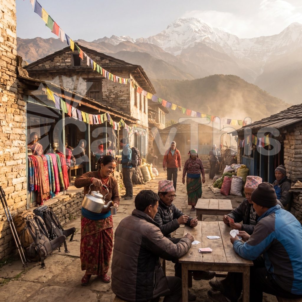 
									Annapurna Tea House — Himalayan Circuit
