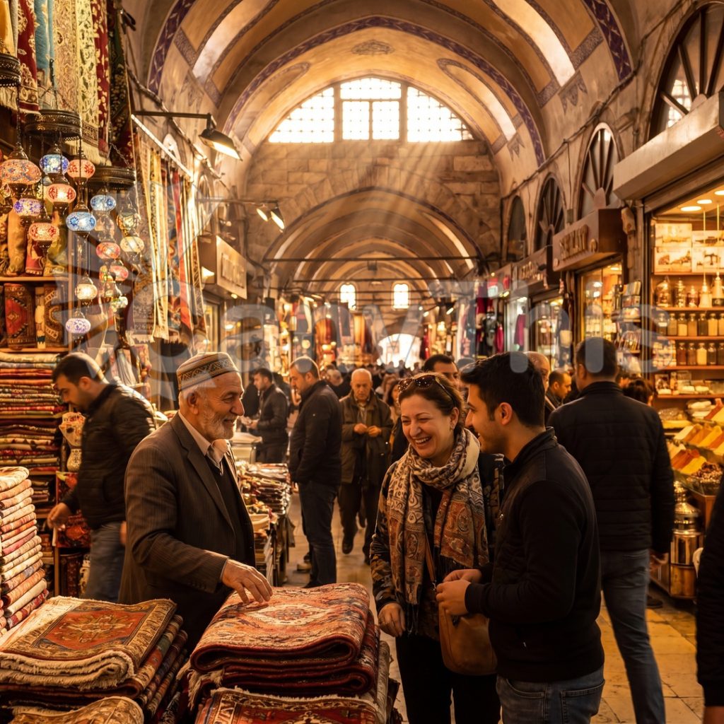 
									Grand Bazaar Istanbul — Spice Quarter Dawn