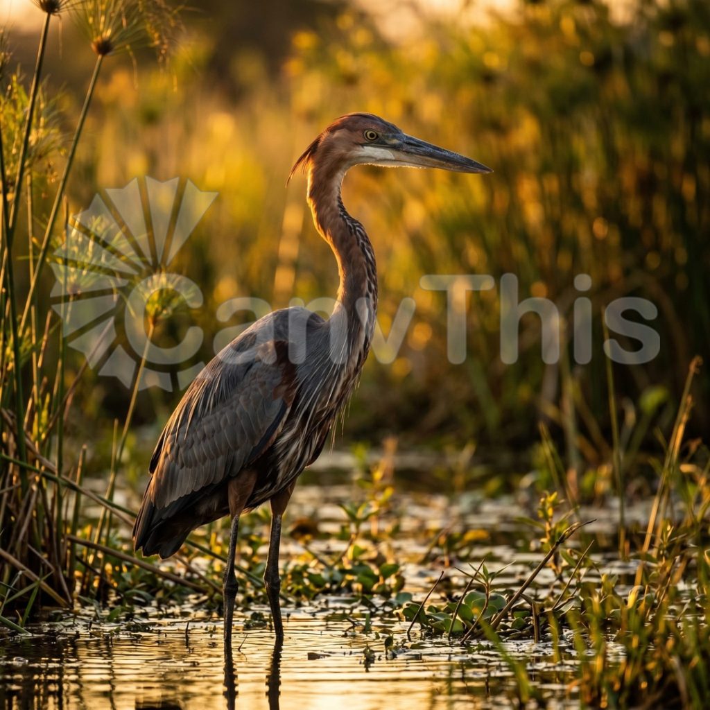 
									Goliath Heron — Okavango Delta Fishing Strike