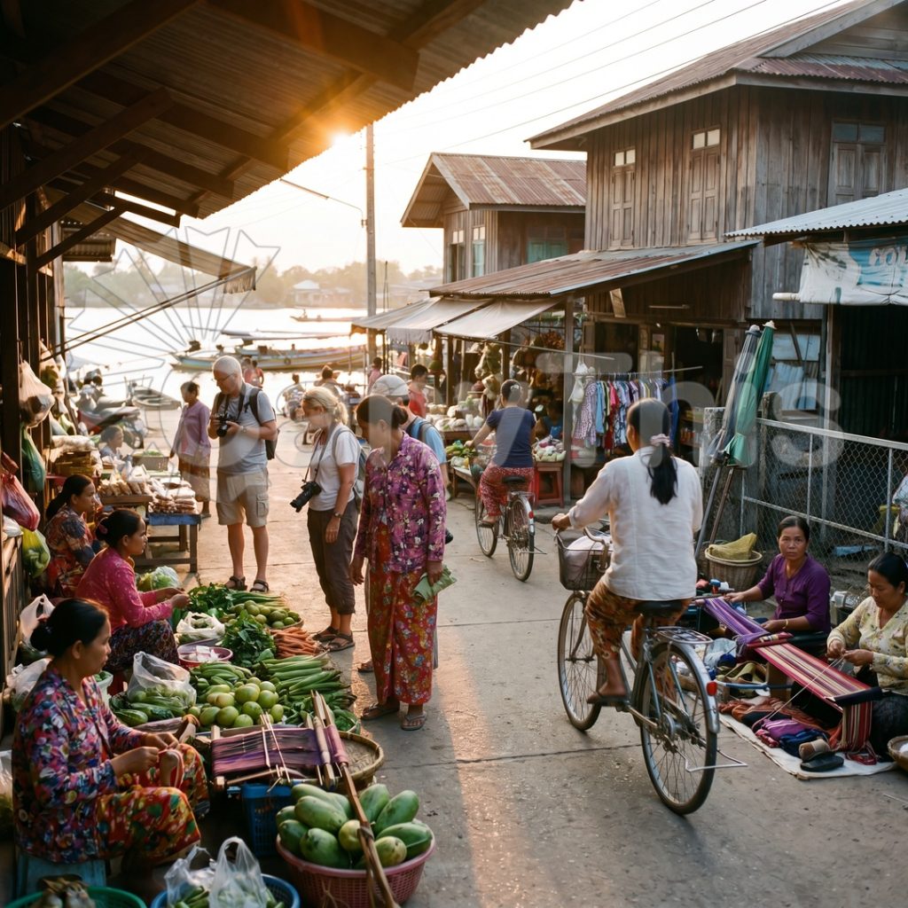
									Mekong Islands — Si Phan Don Sunset