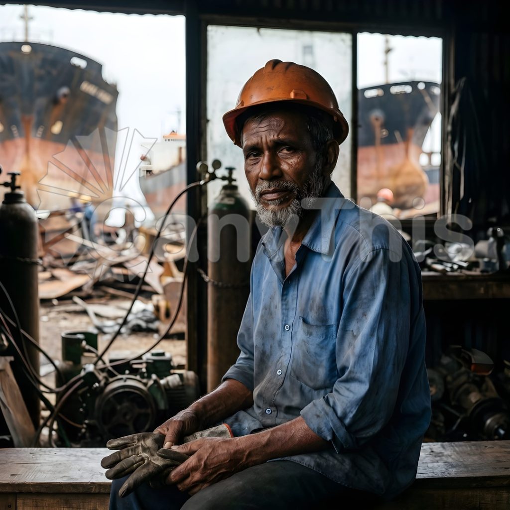 
									Chittagong Shipbreaker — Bangladesh Yard Portrait