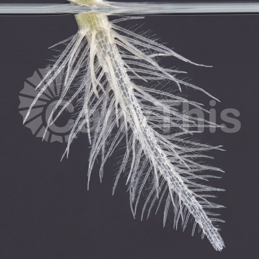 86_Water Hyacinth Root — Fractal Root Hair Architecture_watermarked