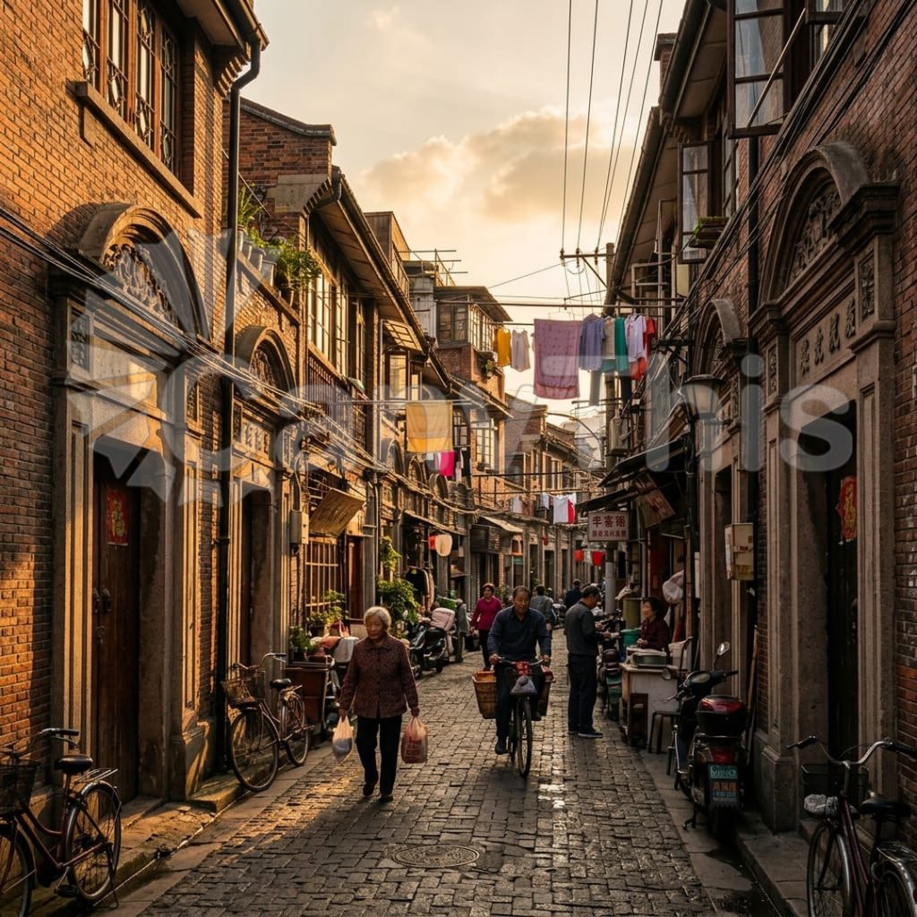 
									Shanghai Longtang — Shikumen Doorways
