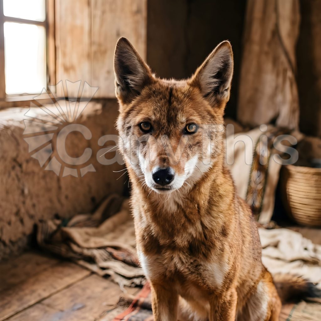
									Ethiopian Wolf — Sanetti Plateau Portrait