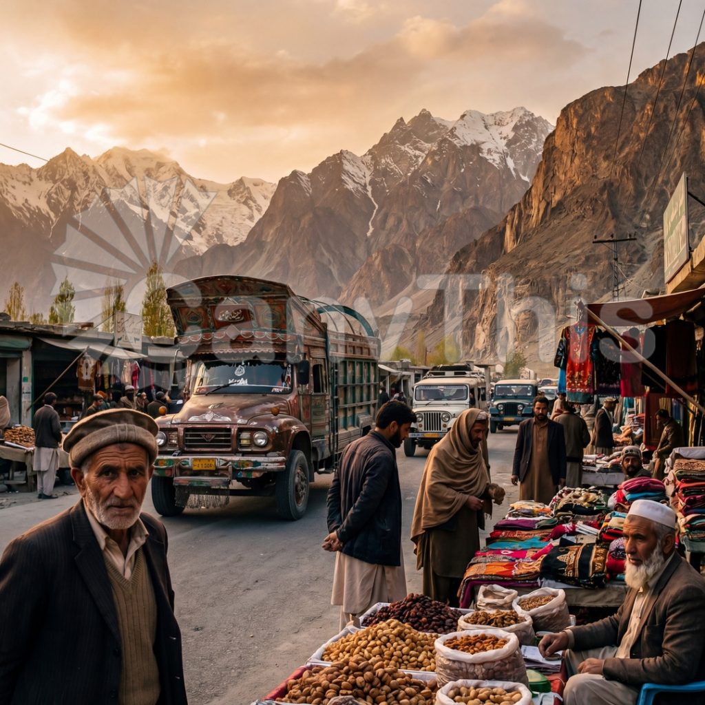 
									Pakistan Karakoram Highway — Attabad Lake Turquoise