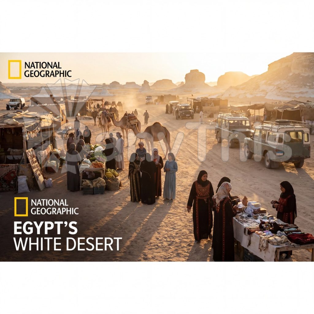 
									Egypt White Desert — Chalk Formation Camp