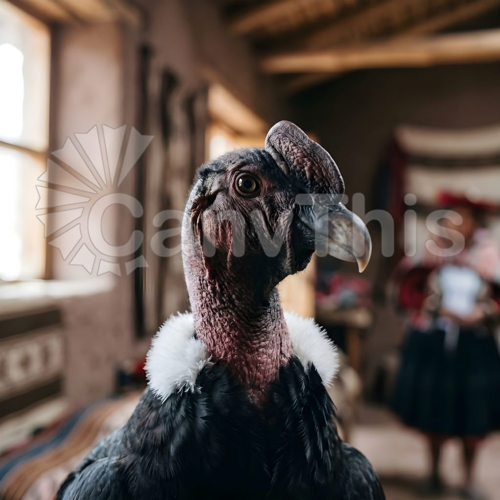 
									Andean Condor — Colca Canyon Thermal Portrait