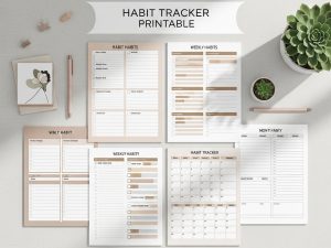 Habit Tracker Printable