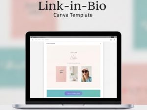 Link-in-Bio Canva Template