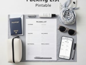 Packing List Printable