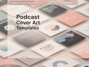 Podcast Cover Art Templates