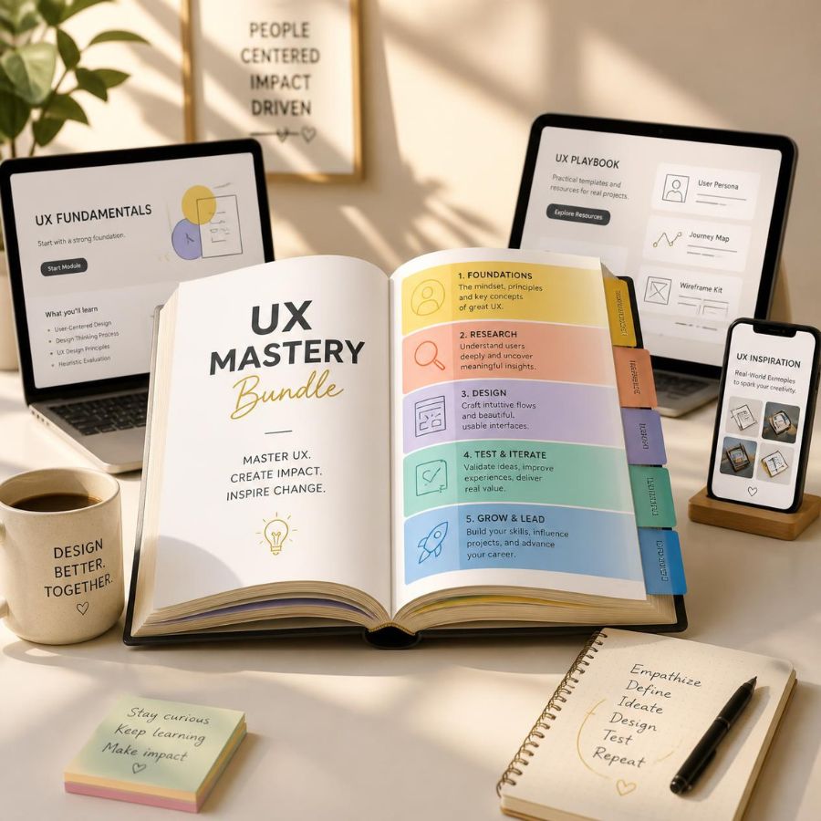
									UX Mastery Bundle